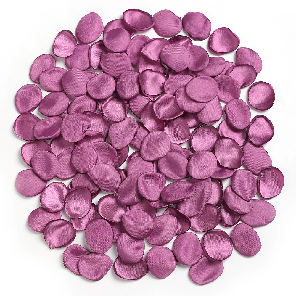 Pink Silk Rose Petals for Romantic Decorations and Events