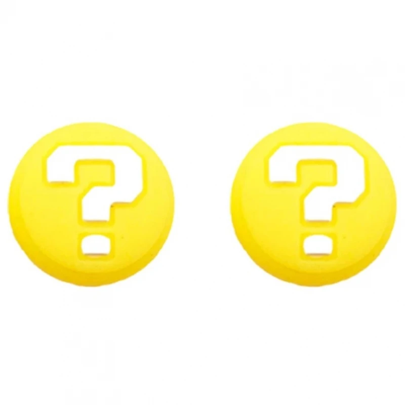 Manopole Joystick Per Nintendo Switch, Lite, Gomma Protettiva, Domanda S Mario # Nintendo Switch (Hac-001, Hac-001(-01) # Nintendo Switch Lite (Hdh-00