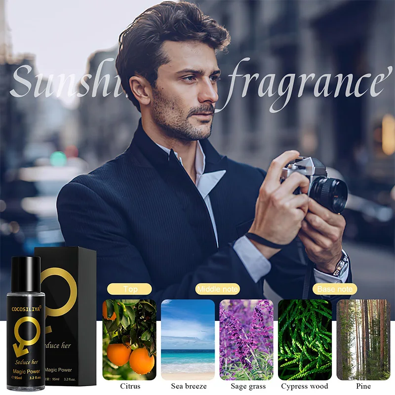 90ML Pheromone Seductive Perfume Of Man To Attract Woman Charming Fragrance Women Flirting Dating Scent Long Lasting Body Spray 3