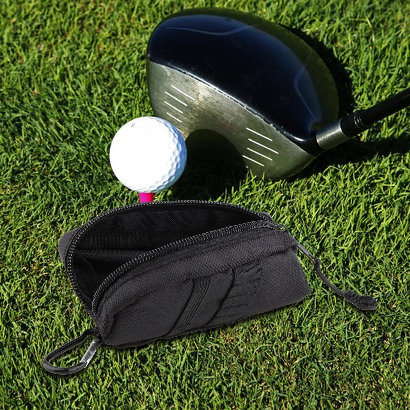 Golf Ball Pouch Golf Ball Carry Bag, Waterproof Lightweight, Sturdy Golf Waist Bag, Golf Storage Pocket for Outdoor, Adults Golf Ball Pouch Golf Ball Carry Bag, Waterproof Lightweight, Sturdy Golf Waist Bag, Golf Storage Pocket for Outdoor, Adults