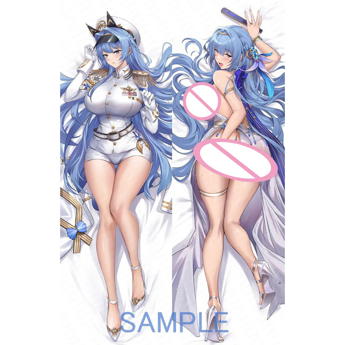 

NIKKE：The Goddess of Victory Helm Dakimakura Waifu 2WAY Hugging Body Pillow Case Gift Anime Sexy Pillow Case Otaku Cushion Cover