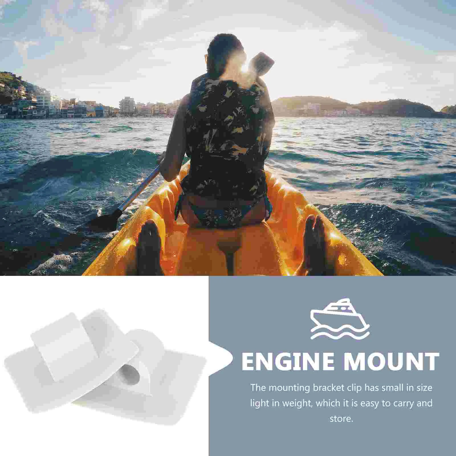 Boat Motor Buckle Mounting Bracket Support Holder Kayak Supplies Inflatable Engine