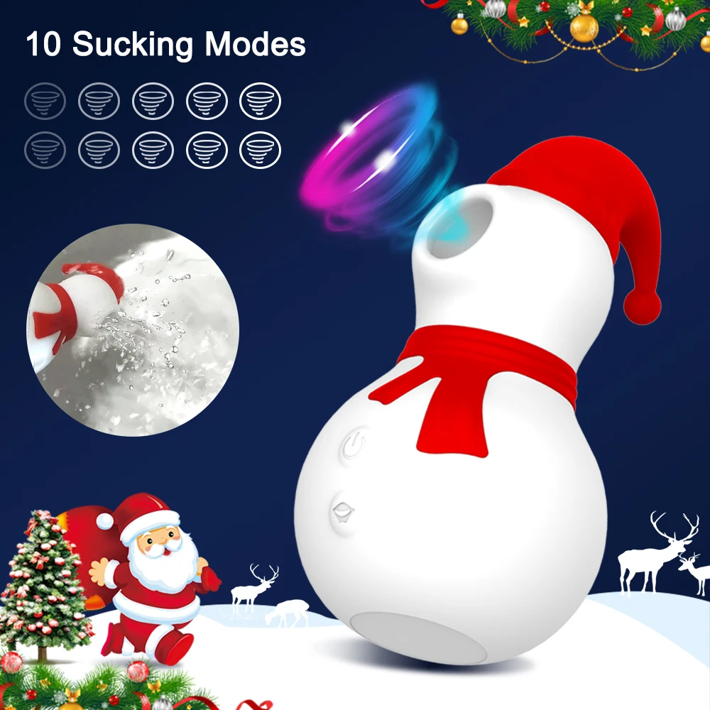 Clit Sucker Vibrator for Women Clitoris Nipples Stimulator Sucking Female Masturbator Christmas Gift Sex Toy for Women 18+