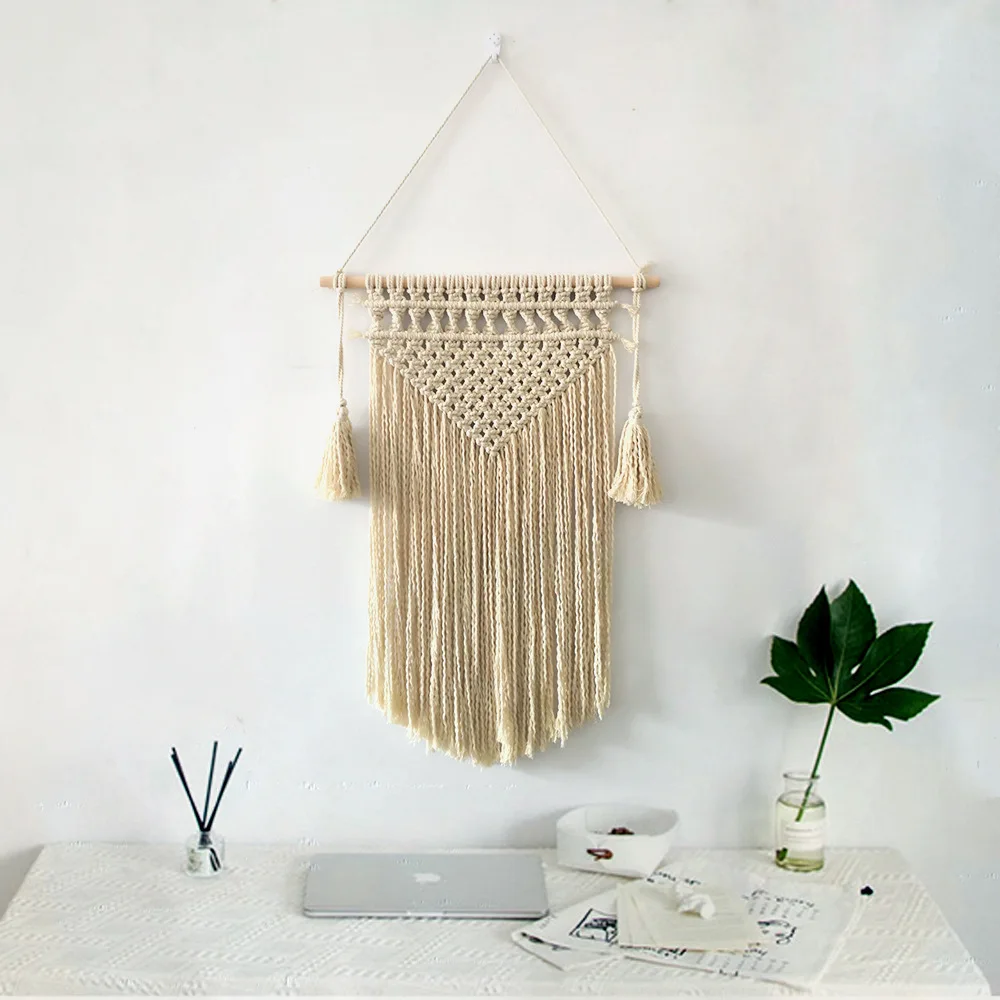 Nordic Macrame Boho Wall Tapestry