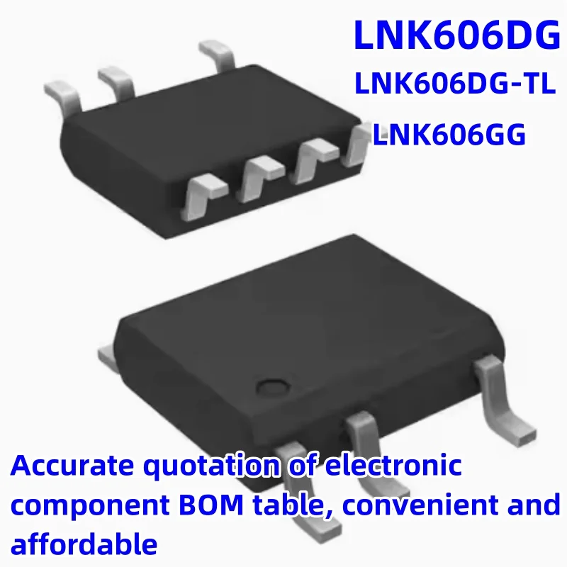 

5 шт., электронные компоненты Интегрированных Цепей LNK606DG/LNK606GG SOP7