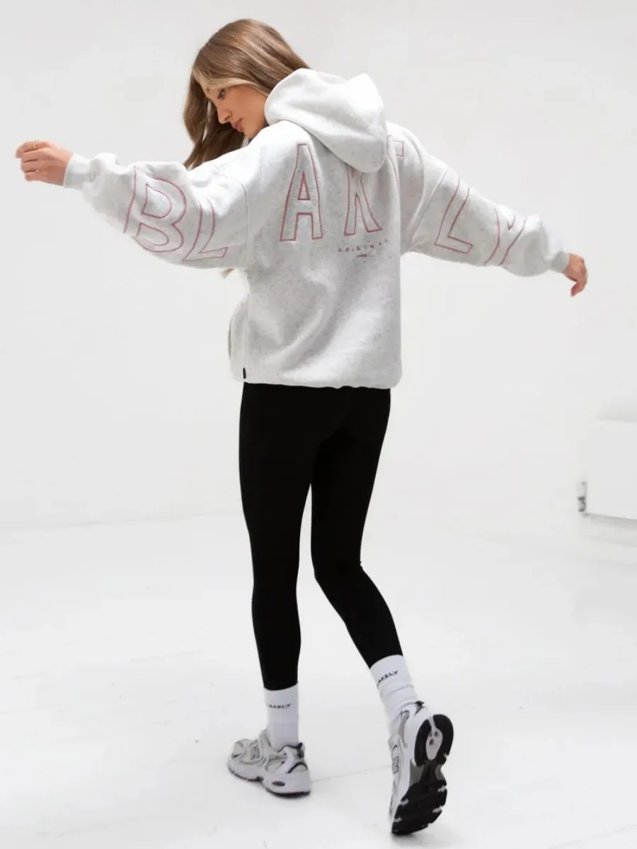 Hip-hop Harajuku High Street Trendy Brand Letter Print Oversized Hoodie Men Y2K 2025 Retro Gothic Punk Casual Sweatshirt Women