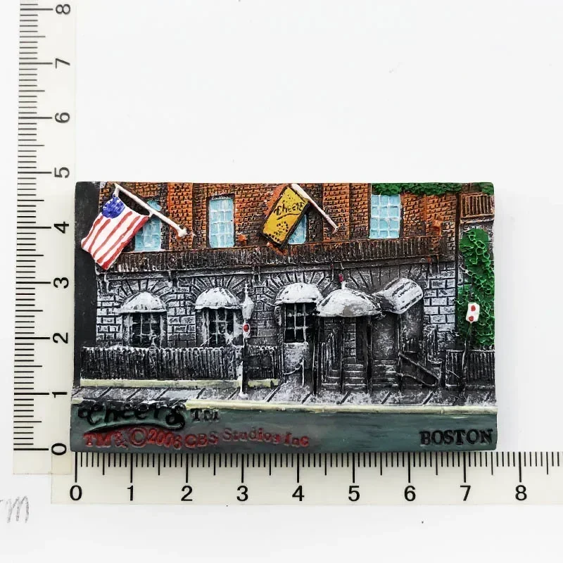 Magnete Apribottiglie Souvenir Seattle USA – Regalo Originale Per Frigorifero In Vetro Cristallo 4x6,5cm