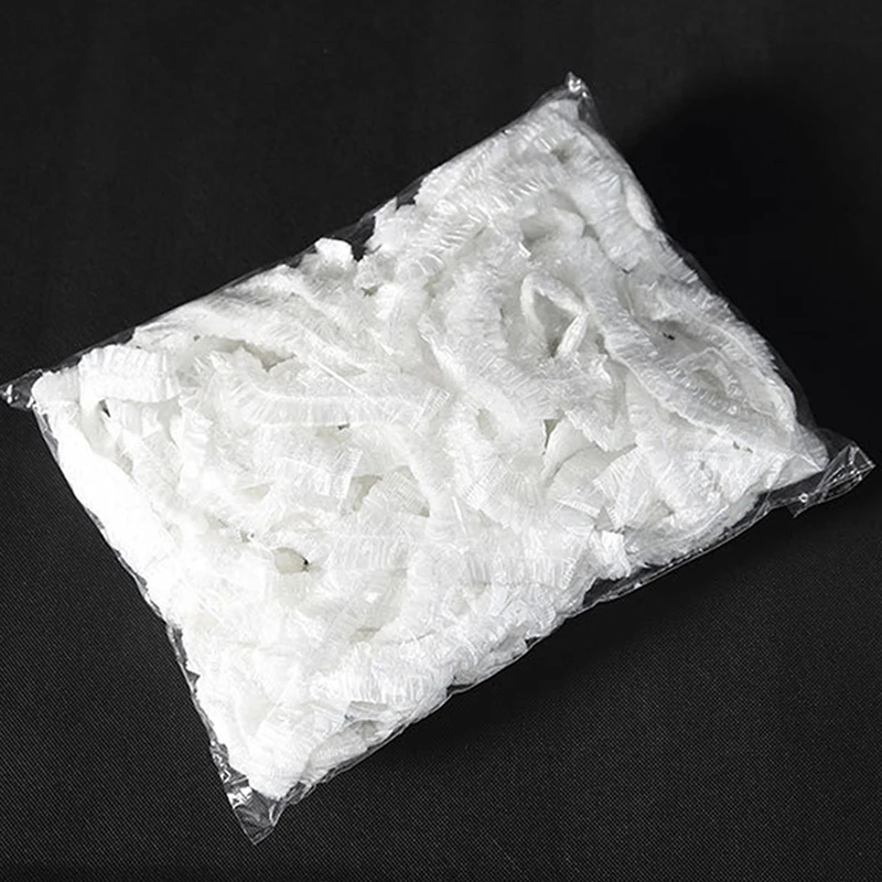 80 قبعة دش منزلية للاستعمال مرة واحدة، قبعات دش بلاستيكية شفافة مقاومة للماء، للجنسين، مناسبة للعائلة والسفر والفندق