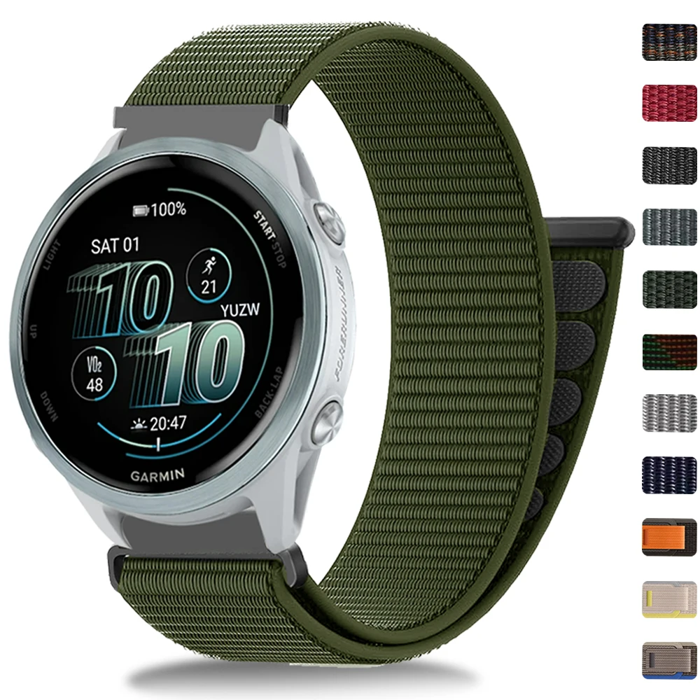 Garmin Nylon Quick Release Strap - 20mm Watch Band Replacement