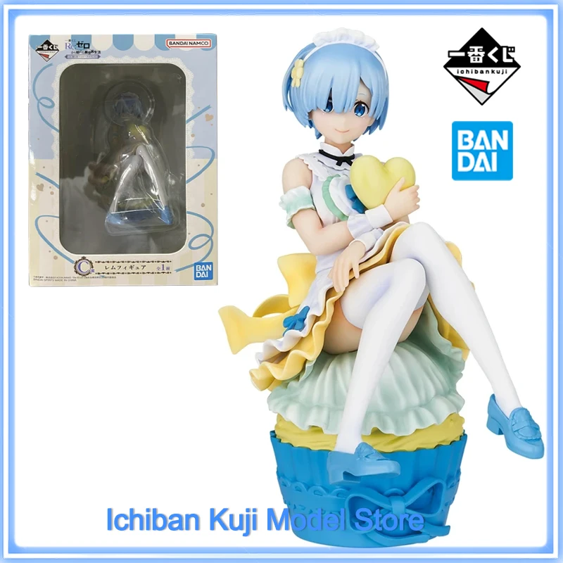 

Original Ichiban Kuji Zero Starting Life in Another World Rem (Sweet Happy Life) Action Figures PVC Boxed Model Toys Ornaments