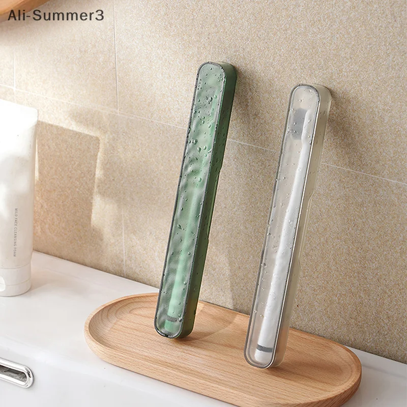 Portable Toothbrush Holder Case - Travel and Camping Organizer