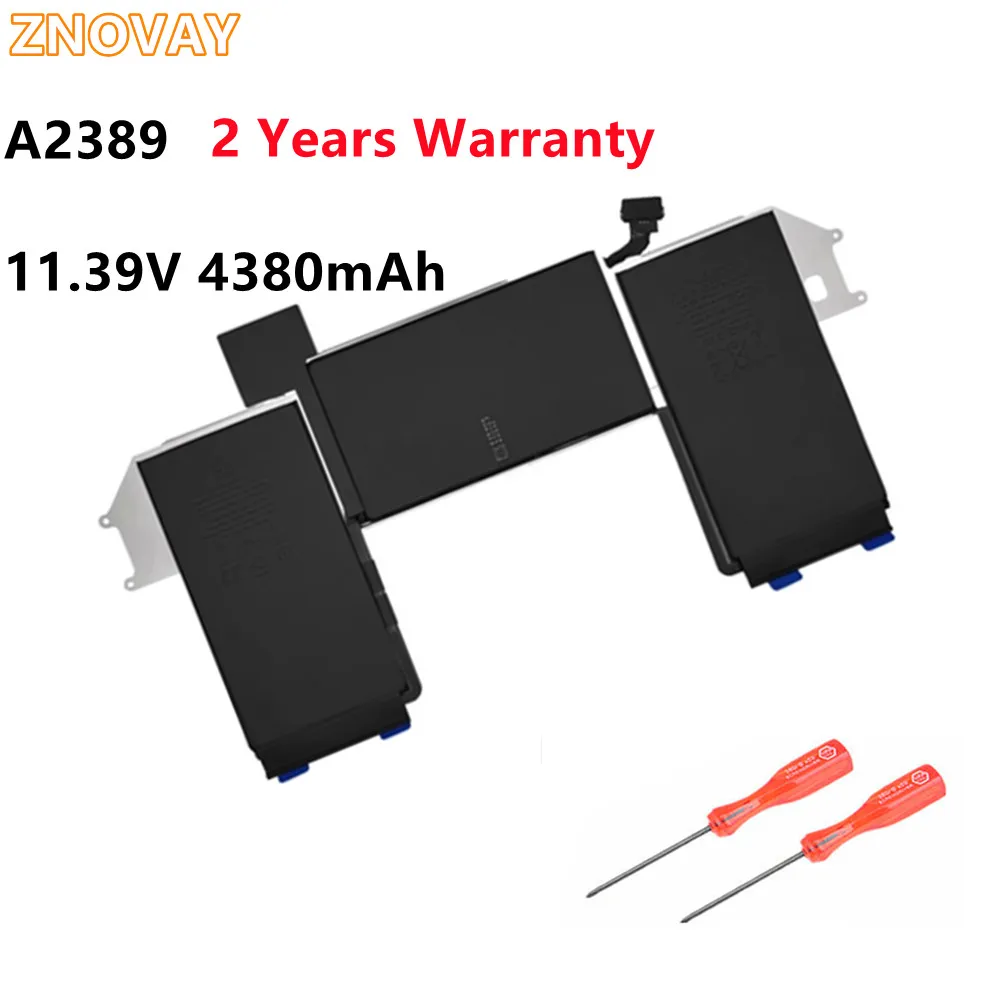 

A2389 11.39V 4380mAh Laptop Battery For Apple MacBook Air M1 13-inch A2179 2020 Year EMC3302 A2337 EMC3598 MGN63LL MGN73LL MWTJ2