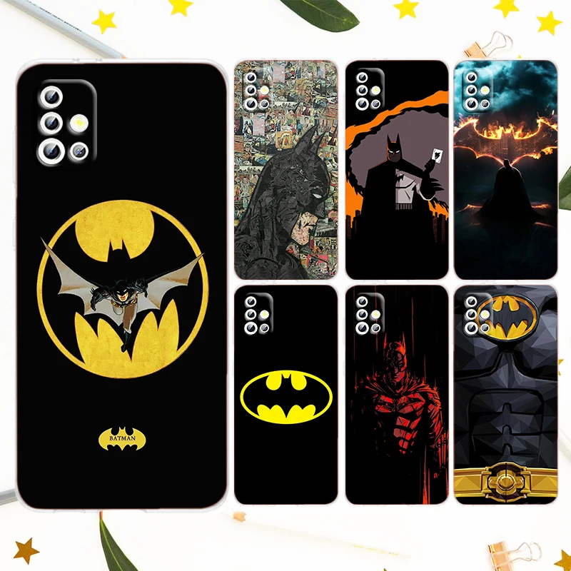 Heróis justiça Batman Bonito Caixa Do Telefone Para Samsung A73 A72 A71 A53  A52 A51 A42 A33 A32 A23 A22 A21 A13 A04 A03 5G Transparente| | - AliExpress