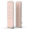 TPU Silver Edge Case Compatible With Apple TV 4K/HD Remote Control Prevent Scratches Drop Protection Transparent Protective Case 3