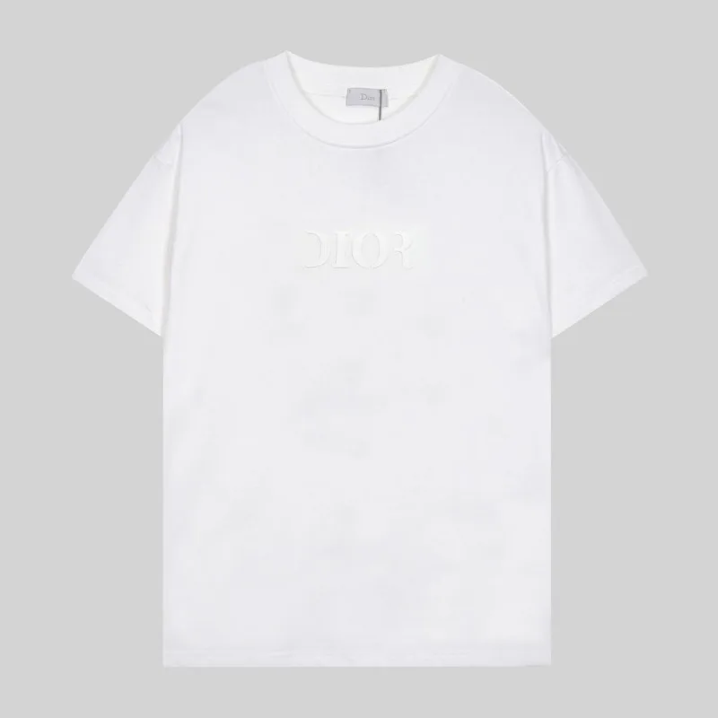 Trendy new short-sleeved men's and women's T-shirts pure cotton half-sleeved summer round neck versatile casual printing loose 2