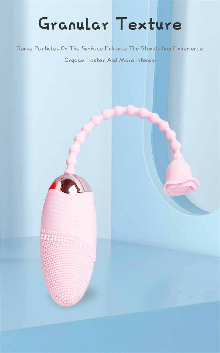 Rosen-doppel-vibrator Mit Saugfunktion Für Klitoris Und G-punkt_voghion.com