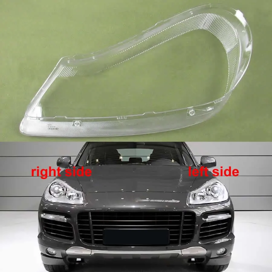 

Headlight Shell Lamp Shade Transparent Headlamp Cover Plexiglass Replace The Lampshade For Porsche Cayenne 2007 2008 2009 2010