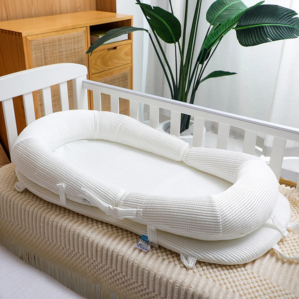 

Nest For Baby Removable Infant Bedding Breathable Children Crib Newborn Nursery Bassinet Foldable Travel Sleeping Baby Nest