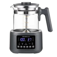 Bouilloire thermostatique pour bébé, pot d'isolation intelligente, chauffe-lait en poudre, garde au chaud pendant 72 heures, 1300ml, 220V 6