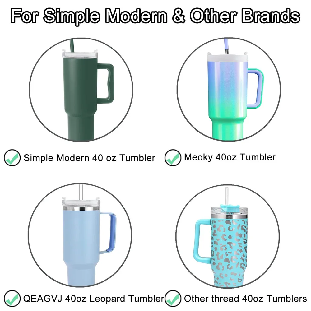 Stanley vs Simple Modern vs Meoky vs Murmioo 40 oz Tumbler with Handle & Straw  Lid Comparison 