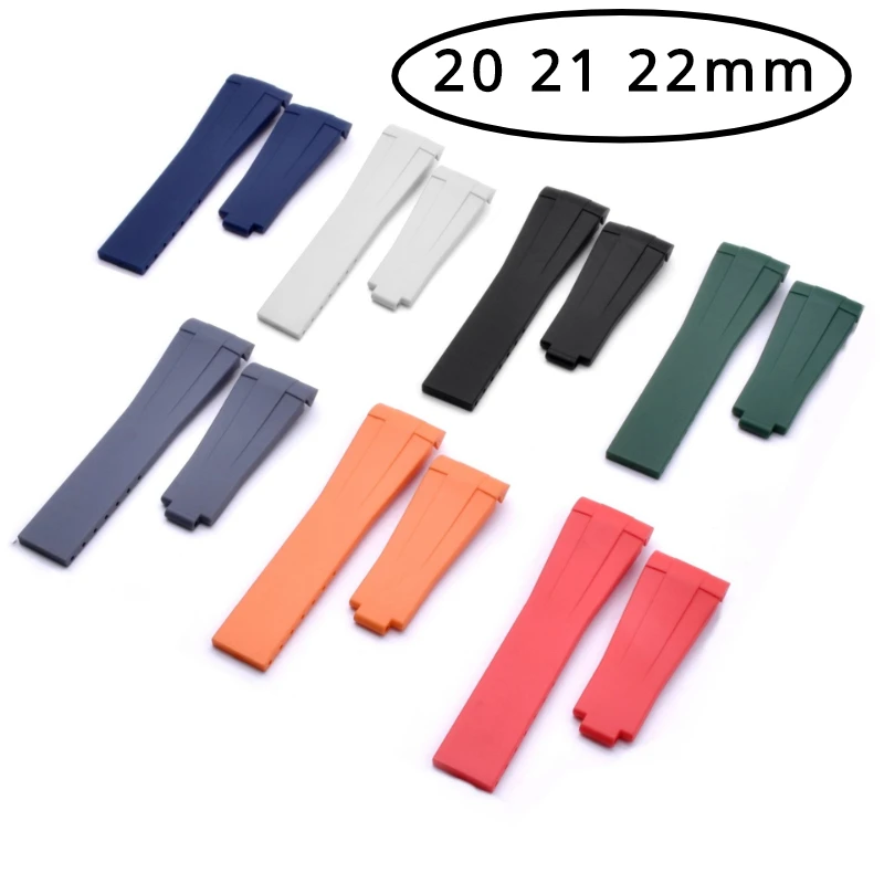 Accessori Per Orologi Adatti Per Cinturino Rolex Cinturino Per Orologio Da Yacht Black Water Ghost Green Water Ghost Strap Size 20Mm/21Mm Strap