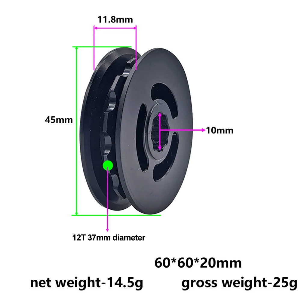Chain Tensioner Pulley Reinforced Nylon For Brompton
