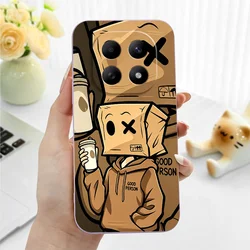 Design di Copertura per Smartphone Morbida con Cappello Casuale e Stylish