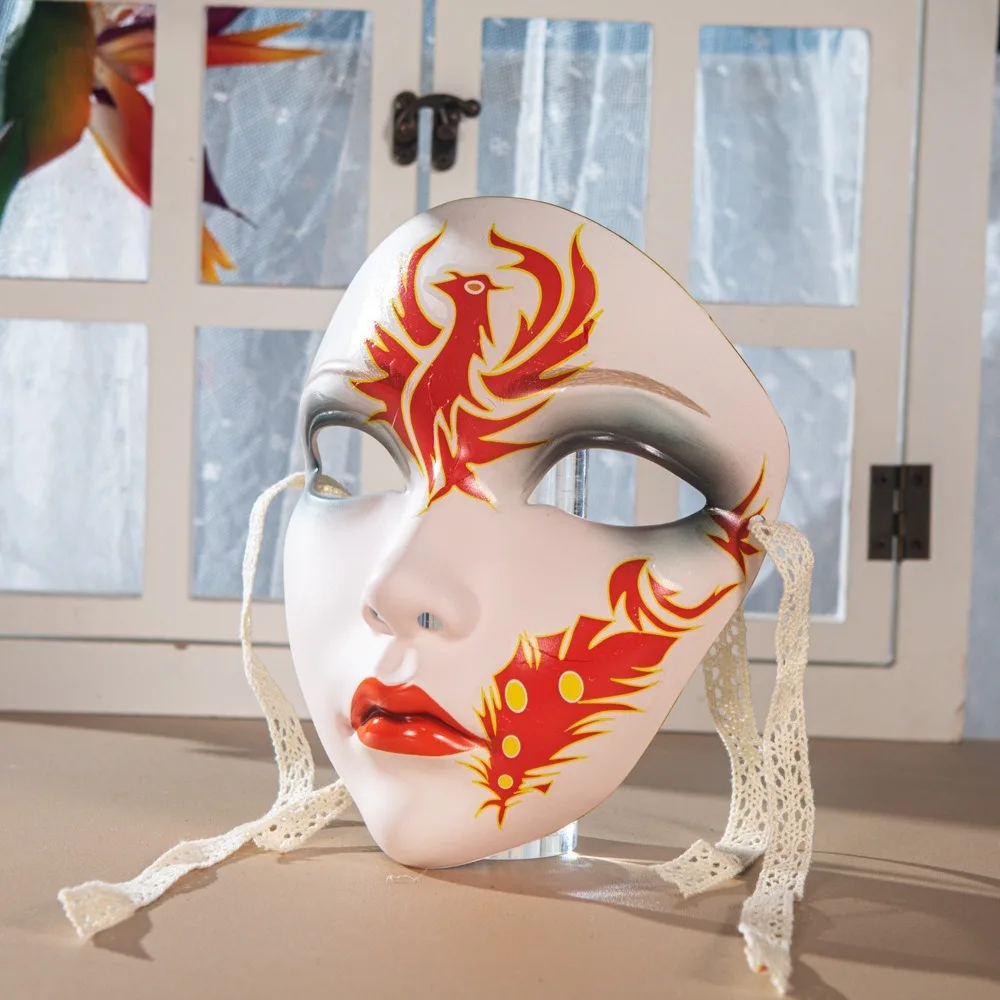 Ancient Chinese Style Full Face Anime Cosplay Mask