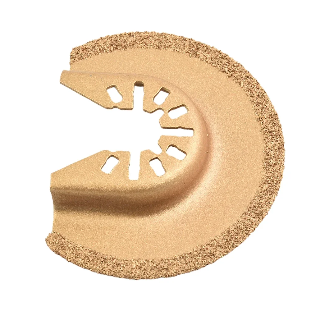 반원 다이아몬드 진동 톱날, 퀵릴리즈 커팅 디스크, 완고한 재료 제거, 64mm