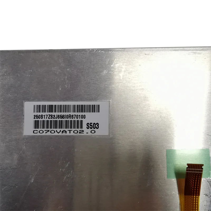 C070VAT02 7 inch LCD screen suitable for industrial vehicle display instrument