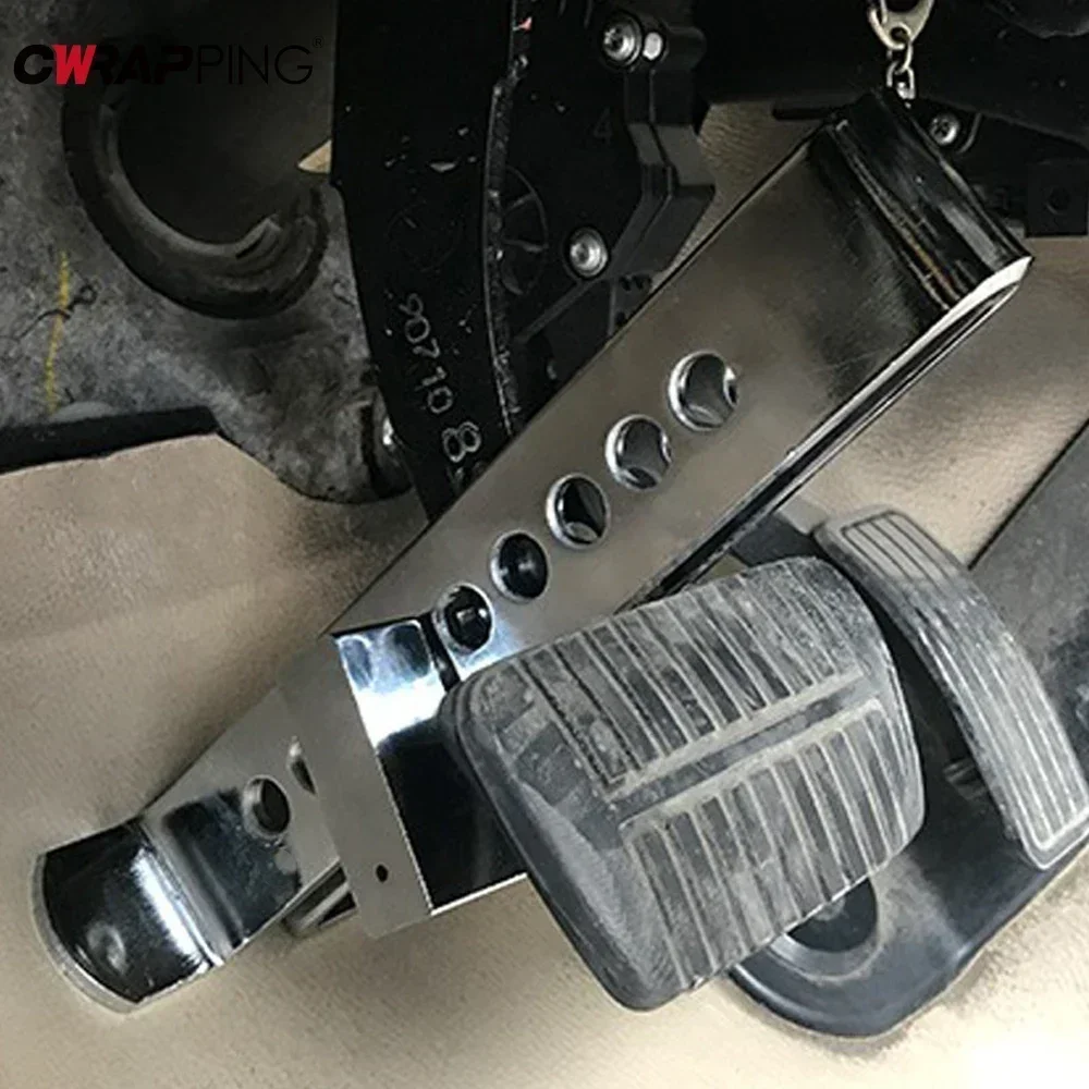 Car Clutch Lock Auto Steering Wheel Brake Pedal Lock Throttle Security Anti-Theft Tool