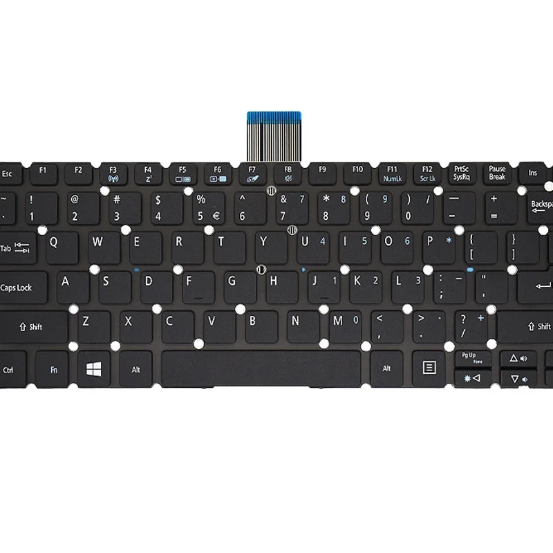 Новая русская клавиатура для ноутбука с английской раскладкой для Acer Aspire Φ111M (art.: 3920bee4e1b84) - 3920bee4e1b84