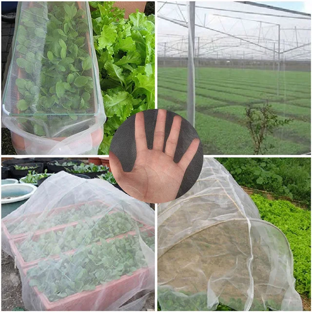 Insect Protection Net Garden Plant Insect Vegetables Fruit Flower Protection Greenhouse Cover Control Pest Anti-Bird 4