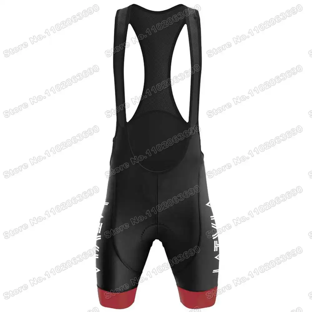 Cycling Jersey Set Men Road Bike Shirts Suit Bicycle Bib Shorts Latvijas Republika