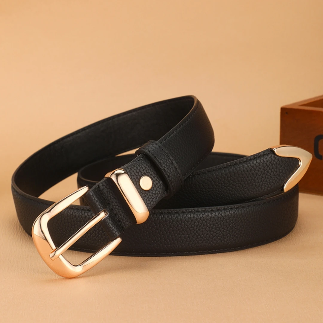 New Women Belts A Solid Color Casual, Retro and Elegant PU  Jeans and Coats Belt, Suitable for All Four Seasons Unisex Belts - 6