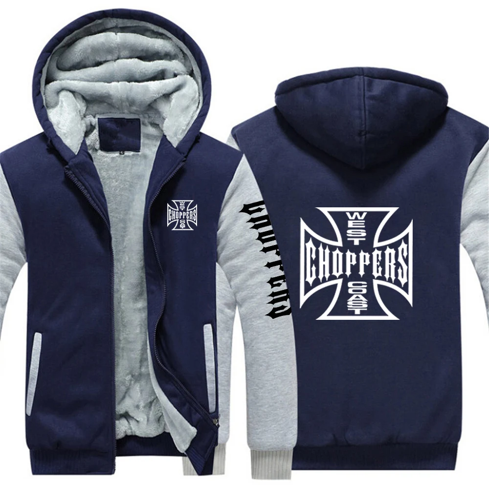 West Coast Choppers Hoodie Zipper Detail