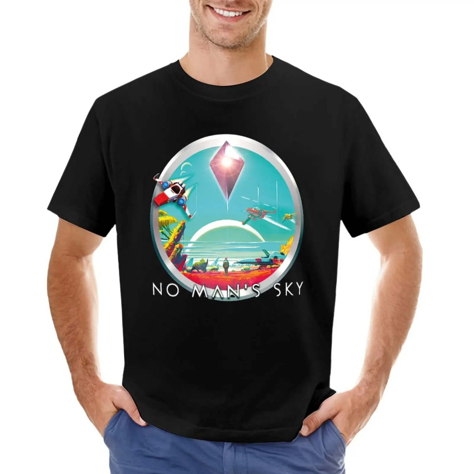 

No Man's Sky 2023 T-Shirt quick drying t-shirt black t shirt black t shirts mens plain t shirts