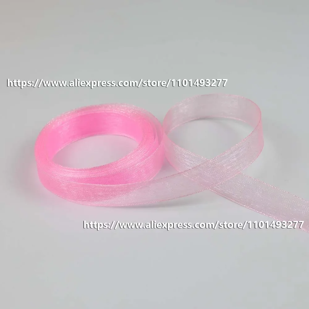 5 Yards Organza Ribbon for Gift Wrapping and Crafting