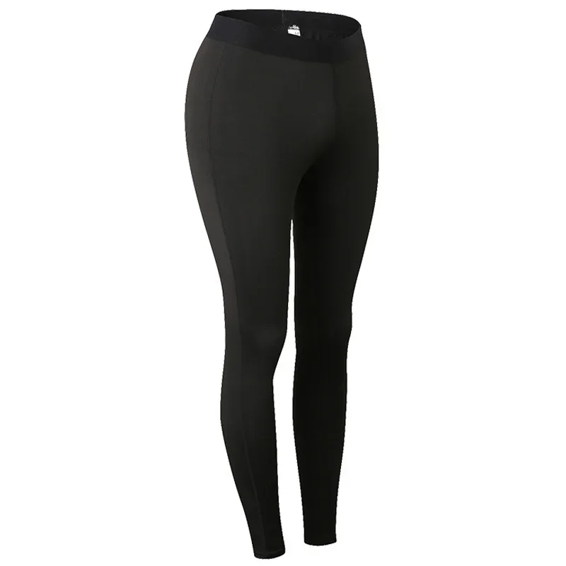 Women's Pro Tight Training Pants 9-Foot Yoga Sports Fitness Moisture Wicking Long Trousers Comfortable Breathable Running Pants