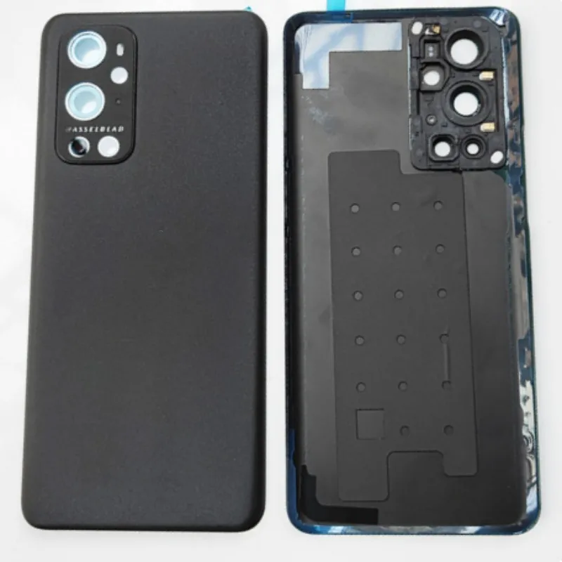OnePlus 9 Pro 배터리 커버 유리 패널 후면 도어 하우징 케이스 Oneplus 9 / 9R / 9RT 후면 커버 (카메라 렌즈 포함)용 AAA 글래스