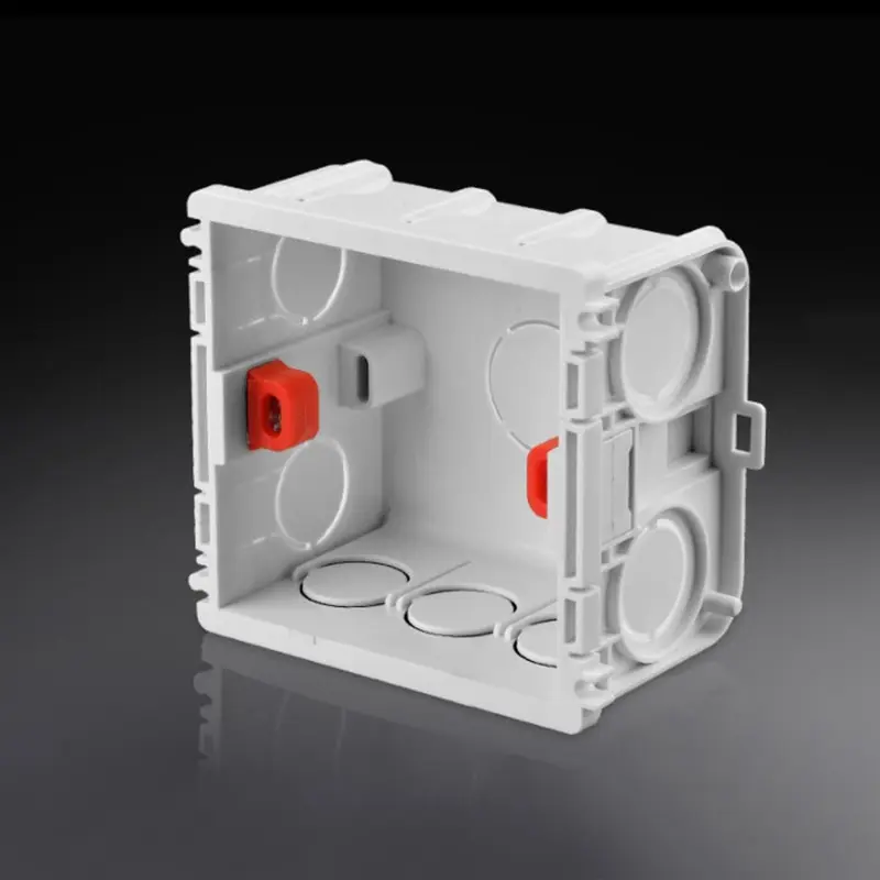 Wall switch Socket Electrical installation Box Inside Box For 86 Type Switches And Sockets Wiring Back 86*83mm