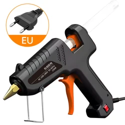 High-Power Industrial Hot Melt Glue Gun for DIY Projects and Repairs (EU)