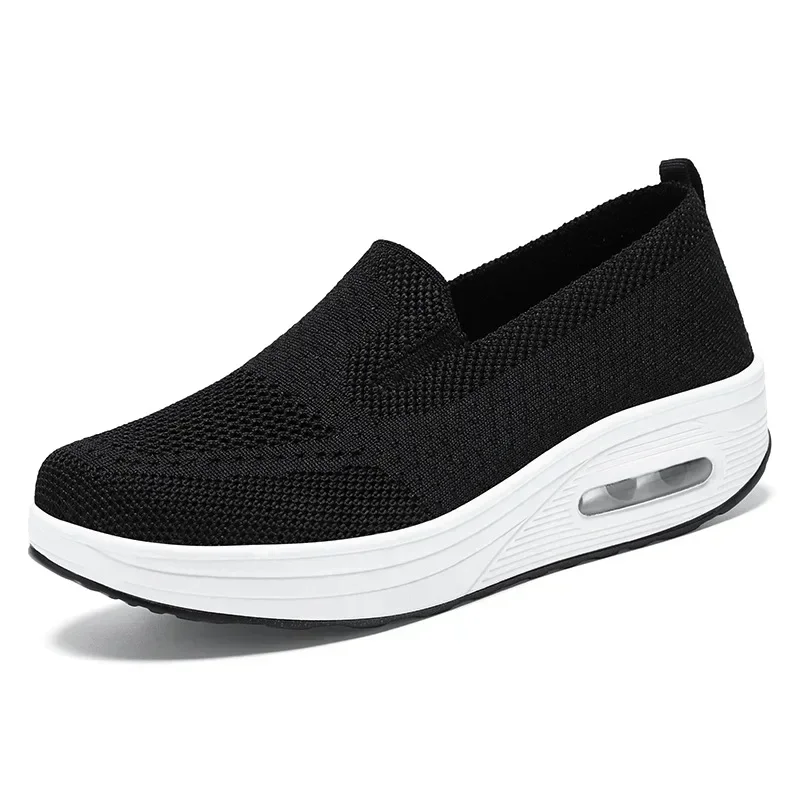 Thick-soled Casual Women's Shoes Lazy Comfortable Breathable Heightening Soft-soled Wear-resistant Women's Shoes 2
