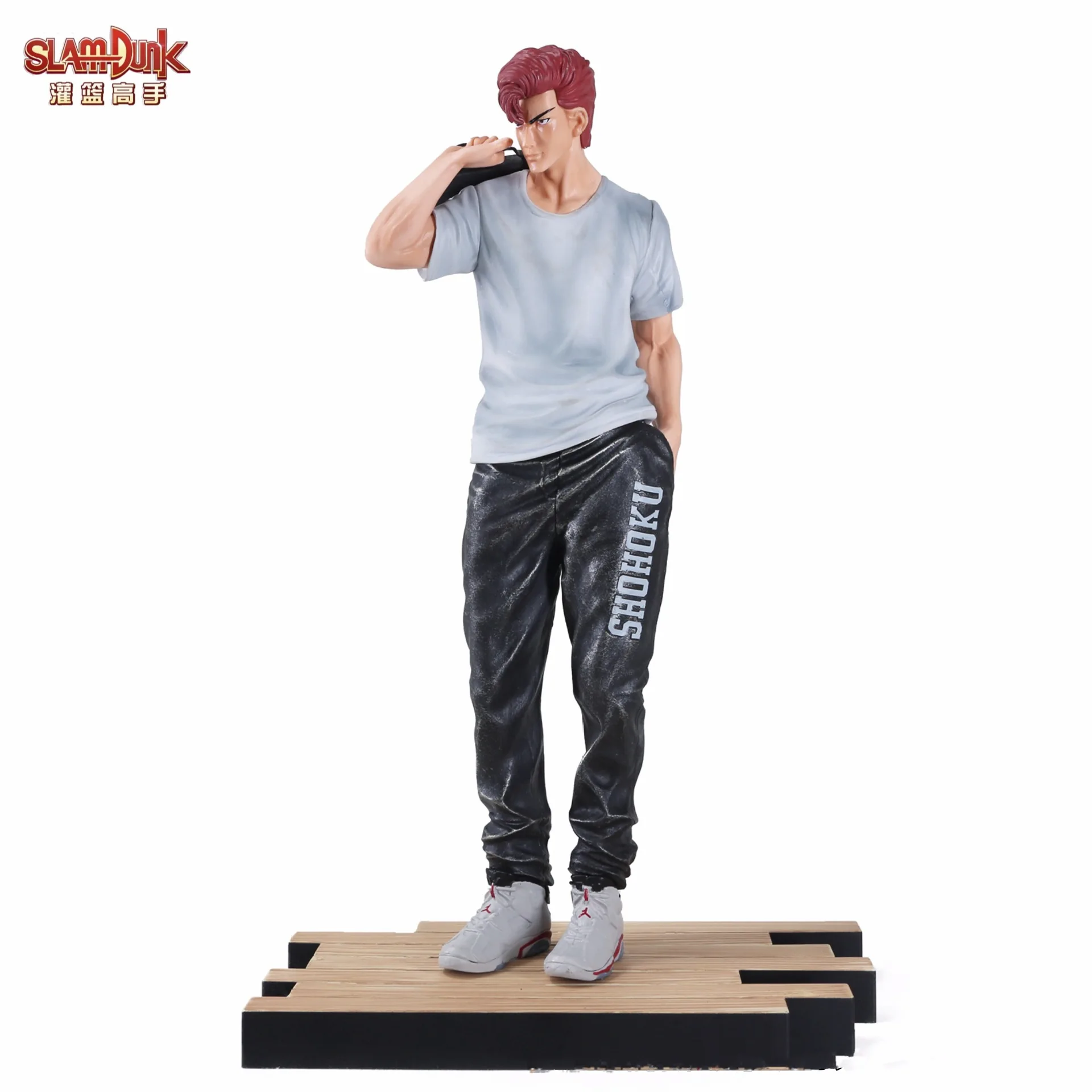 スラムダンク　  PVC製品　 33cm  フィギュア Amazon | スラムダンク slam dunk 武石中MVP 三井寿 フィギュア