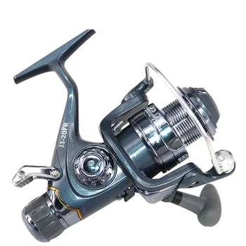 Strong Front and Rear Double Brake Spinning Fishing Reel Spinning 4000-6000 Drag 8kg 5.5:1 Sea Carp Fishing Wheel Accessories