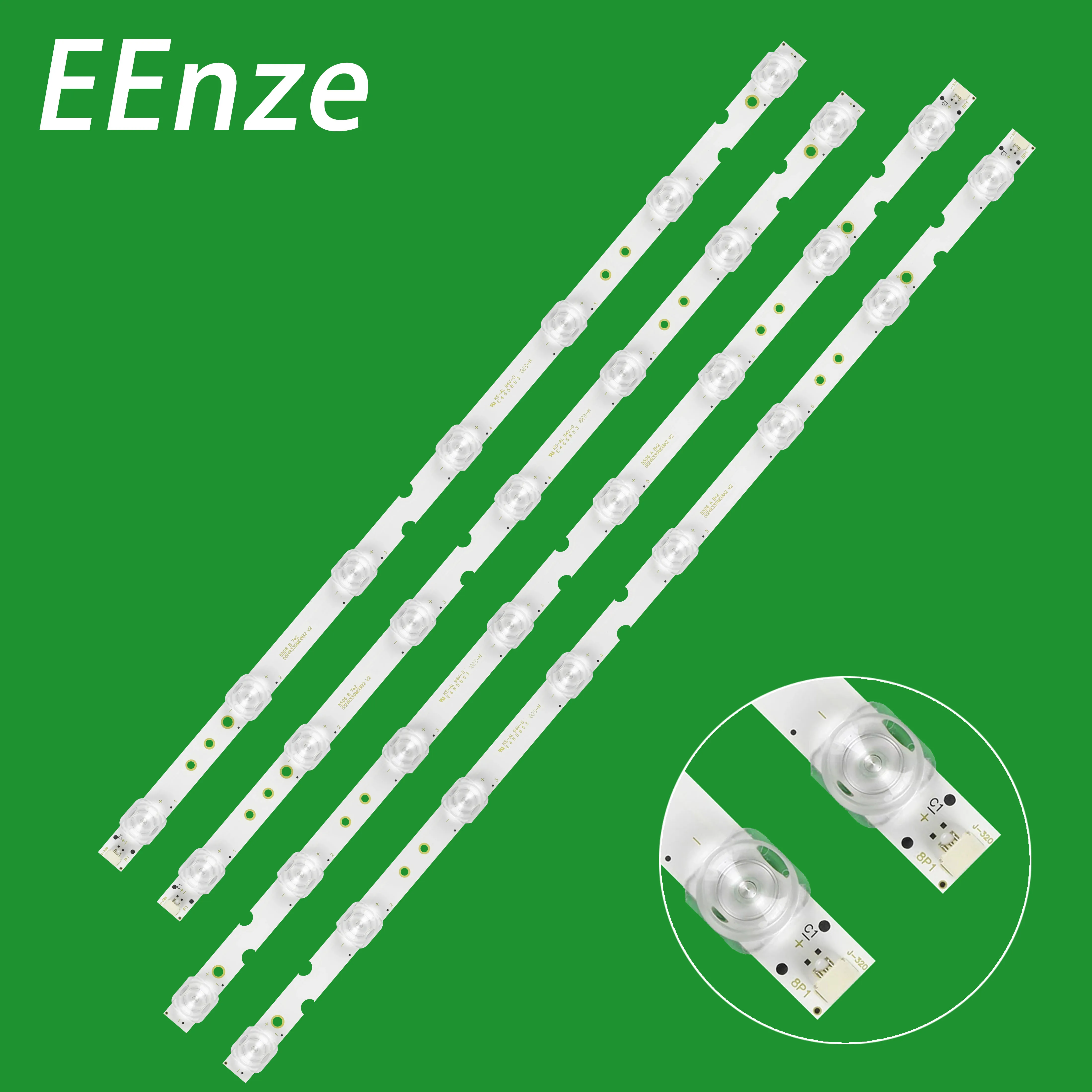 Led Backlight Strip For 55p65us 55u3800c 55p65 55d6 55f6 55l2 4c-lb5508 ...