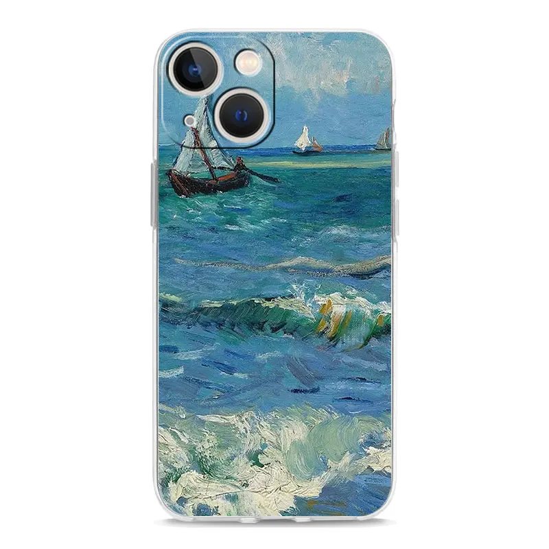 Vincent van Gogh Garden Paint Art Phone Case