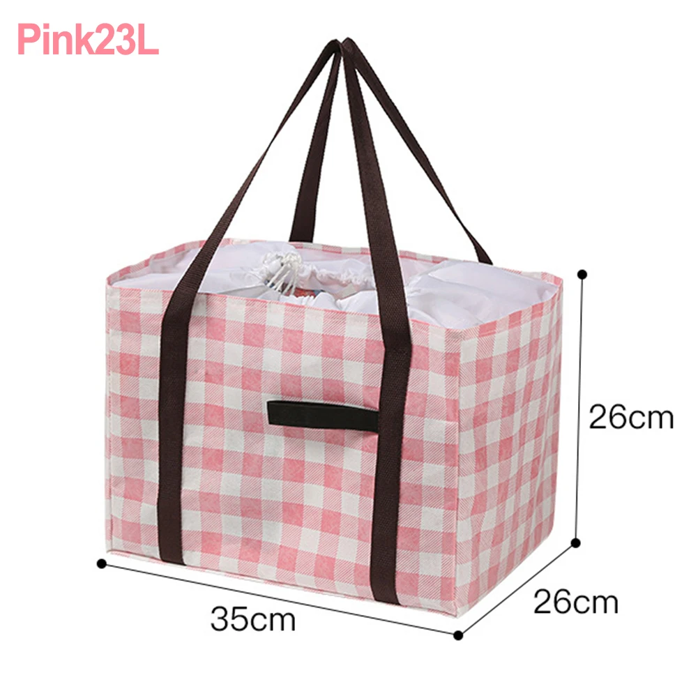 

Thickened Aluminum Foil Thermal Bag Large Size Lunch Bags Insulated Cool Bag Durable and Sturdy Double Insulation