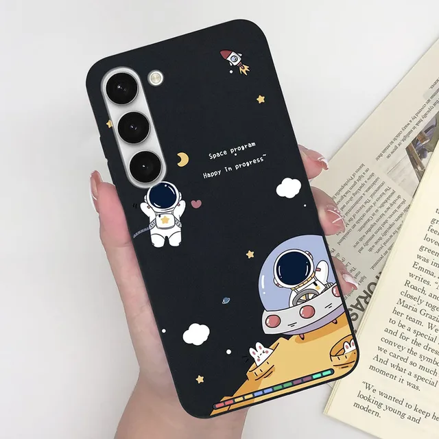 Phone Case For Samsung Galaxy S23 S23 Plus S23 Ultra 5G Lovely Bear Cartoon  Pattern Soft