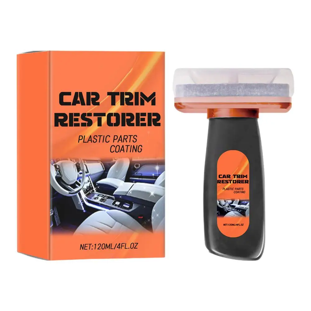 120ml Car Interior Refurbishing Spray Decoration Repair Kit Dashboard Renovation Dustproof Agent Parts Leather Plastic Repa W9P3